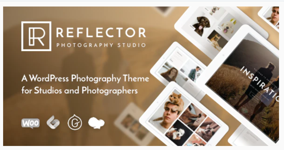 Reflector - Photography Website Design