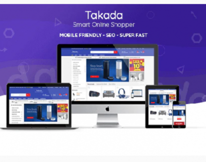 Takada - Sectioned AliExpress Dropshipping Store Shopify Theme website design template